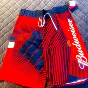Budweiser Swim Board Shorts